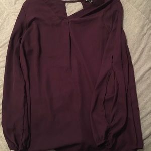 Purple dress shirt